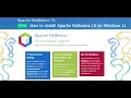 How to install Apache NetBeans 15 on Windows 11