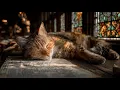 Cathedral Nap on Ancient Manuscripts | Medieval Fantasy Music \u0026 Animated Ambience