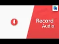 How to Record in android Android studio tutorial