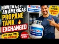 How to get an AmeriGas propane tank exchanged
