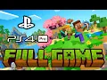 Minecraft PS4 Pro Survival FULL GAME Walkthrough No Commentary