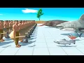 Download Lagu 100 Gauls vs Every Faction - Animal Revolt Battle Simulator