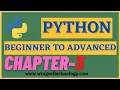 Chapter-3 Problem Solving with Python Course Beginner to Advanced Numbers and Strings datatype