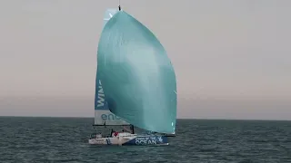 English. Leg 2 Sept 3-5 Irish Sea La Solitude du Figaro Paprec Figaro 3 Foiling Beneteau Yachts.