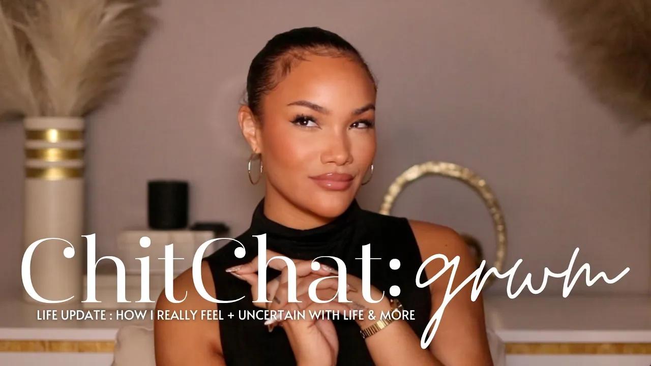 Chit chat grwm | life update: whats tea + self doubt + uncertainty in life & more! Allyiahsface vlog
