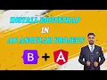 Bootstrap installation in an Angular project Angular 15 Bootstrap