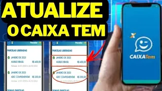 ATENÇÃO! COMO ATUALIZAR O CAIXA TEM PARA RECEBER O PAGAMENTO DO BOLSA FAMÍLIA