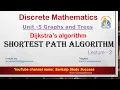 Dijkstra Algorithm for Shortest Path Problem - Discrete Mathematics