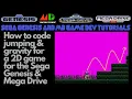 How to Code Jumping Gravity Sega Genesis Mega Drive - Beginners Game Dev Tutorials