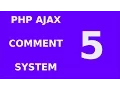 5 Php Jquery Ajax Responsive Comment Form System Tutorial