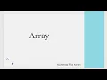 Array dan ArrayList pada JAVA 20230040316 MUHAMAD RIFQI ADRIAN