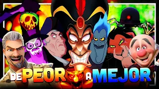 Los 66 VILLANOS de DISNEY: De PEOR a MEJOR | ControlZ