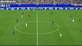 eFootbal 2021 Jordan vs Argentina. Video Game Simulation - Full Match