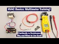 HVAC Multimeter Basics Measuring Electrical Resistance vs Continuity Testing and Tips