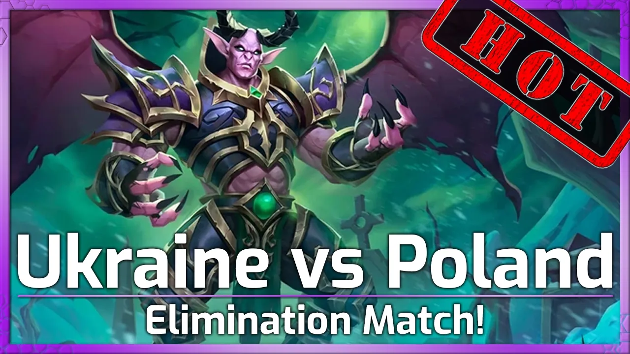 HOT! Ukraine vs Poland! Elimination Match! - Nations Cup - Heroes of the Storm