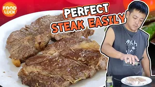 food luck perfect steak easily