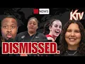 CLOUT CHASING reporter EMBARRASSED by Indiana Fever PR trying to DRAG Caitlin Clark in TRANS TALK