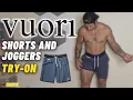 VUORI TRY-ON HAUL Shorts Joggers Edition