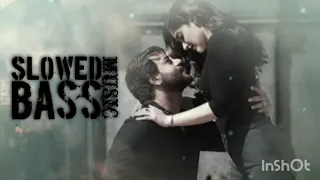 mere rashke qamar slowed bass boosted slowed bass music