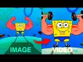 Luma Dream Machine - Image to Video AI [Spongebob with dumbbells]