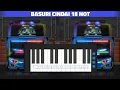 Lagu Telolet Basuri Cindai 18 Not Versi Pianika || Basuri Pianika