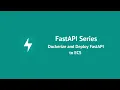 FastAPI Series Part 5 Deploying FastAPI to ECS with RDS and Docker