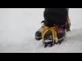Winter skills 2.4: walking in crampons