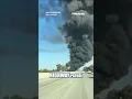 Gas tanker EXPLODES after California highway crash