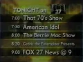 Schedule promos 2002
