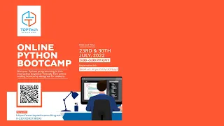 Try Python Bootcamp - Session 2