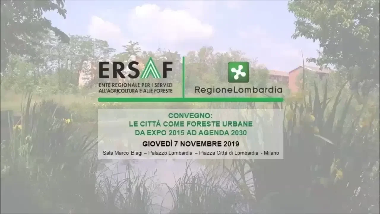 Benefici della forestazione urbana esperienze in Europa e Nord America - intervento Vacchiano