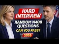 Difficult U S Citizenship Interview 2026 - Officer Asks Random N400 Questions