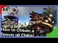 ARK Winter Wonderland 4 How to Obtain Spawn all Chibis