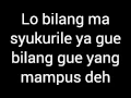 Cewe sialan (official lyric)