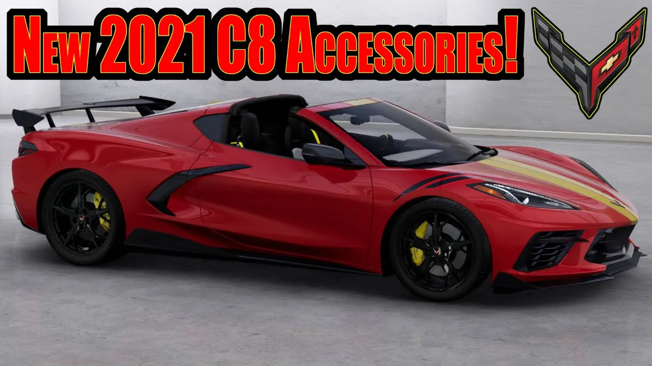 All New 2021 C8 Corvette Accessories! Thank You GM, They're AMAZING!
