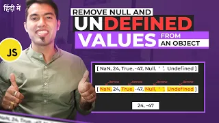 JS Interview Remove Null and Undefined Values from an Object