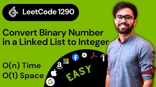 LeetCode 1290 Convert Binary Number in a Linked List to Integer