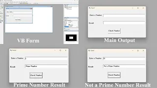 How To Check Weather The Enter Number is Prime Number or Not a Prime Number in VB 6 0