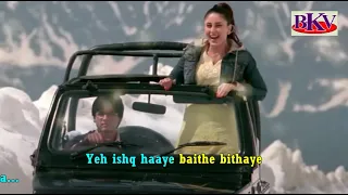 yeh ishq hai karaoke jab we met 2007 kareena kapoor u0026 shahid kapoor