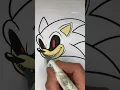 Sonic Coloring Page - How to Draw Sonic
