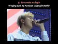 I love this butterfly version the most 😍😍 namjoon singing it 🥰 #butterflybts #bts #RM