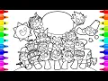 Incredibox Sprunki Coloring Page Satisfying Coloring all Characters Sprunki