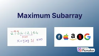 Facebook Coding Interview Question - Maximum Subarray