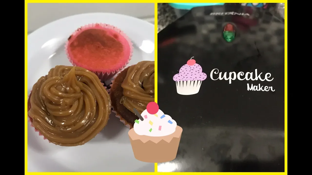 MINI CUPCAKE ROSA (CUPCAKE MAKER BRITÂNIA)