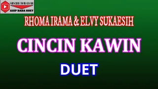 cincin kawin rhoma irama u0026 elvy sukaesih cover karaoke duet