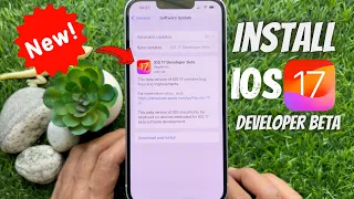 How to Install the iOS 17 Developer Beta on Your iPhone Free