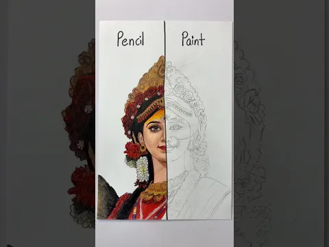 Maa Durga Drawing 🥹❤️ Raipur Viral Maa durga #shorts