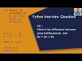 Python Interview Question - Passing List to Function and updating using extend and