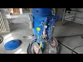 SandBlasting Machine Review Testing with air compressor and natural sand
