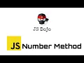 044 JavaScript Number Method JS Dojo Myanmar Version